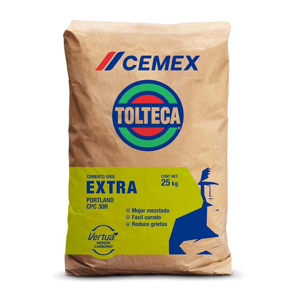 CEMENTO EXTRA GRIS CEMEX 25 KG